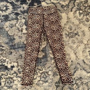ZYIA Active Cheetah Print Leggings Size 6 / 8